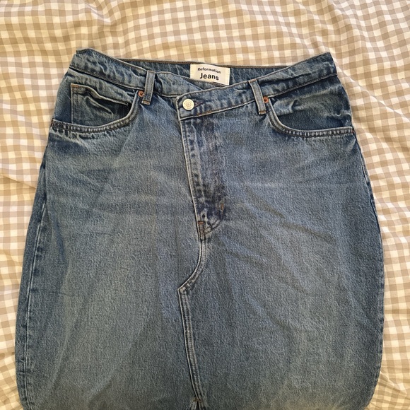 Reformation Nilla Jean Maxi Skirt - Picture 3 of 6